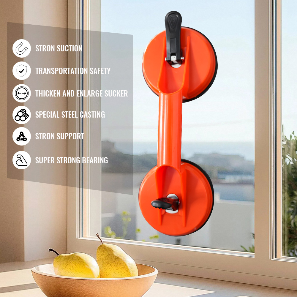 Heavy Equipment Bucket - New Glass Lifting Suction Cups Heavy