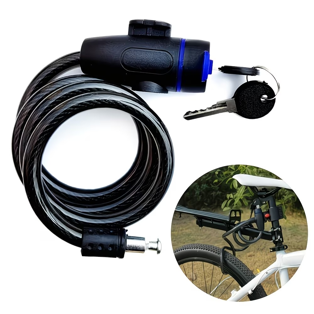 Bicycle Lock Cable, Bicycle Ke - огляд і ціна Heavy Equipment Keychain