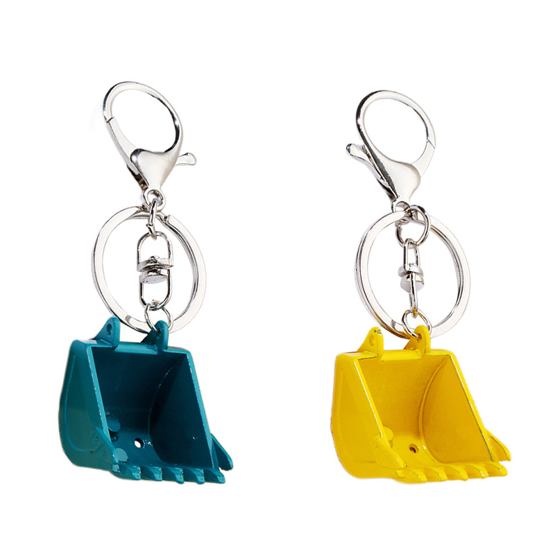New Creative Metal Excavator K - огляд і ціна Heavy Equipment Keychain