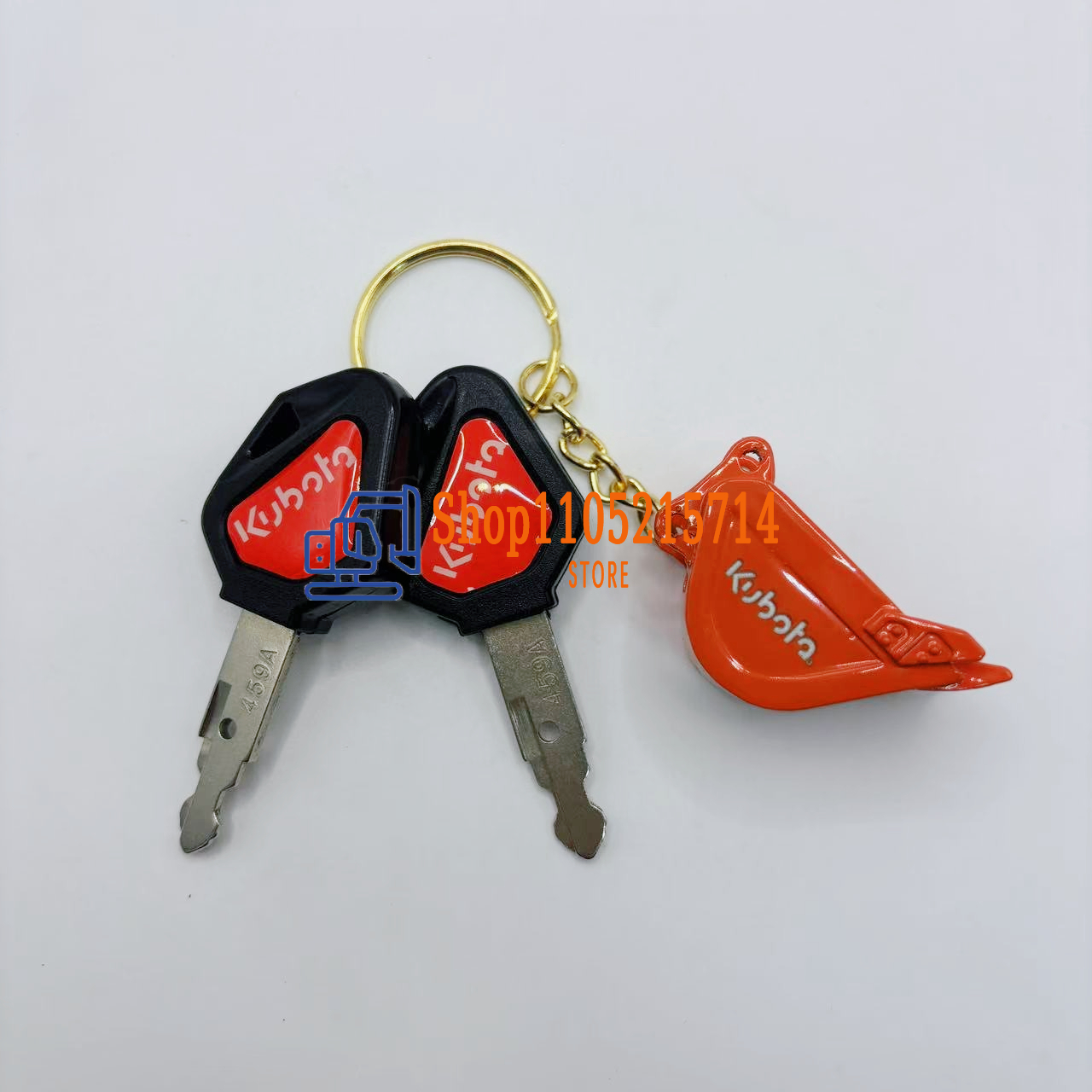 2Pcs Heavy Equipment 459A Igni - огляд і ціна Heavy Equipment Keychain