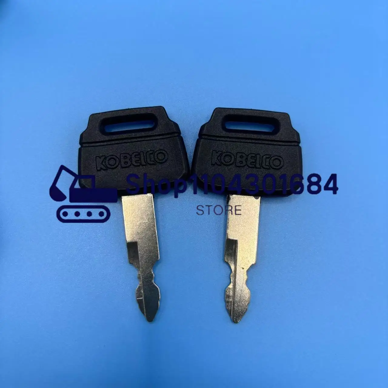 2pcs K250 Key for Kobelco Exca - огляд і ціна Heavy Equipment Keychain