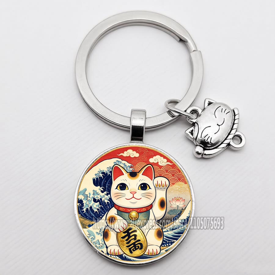 Fashion Lucky Cat Keychain Jap - огляд і ціна Heavy Equipment Keychain