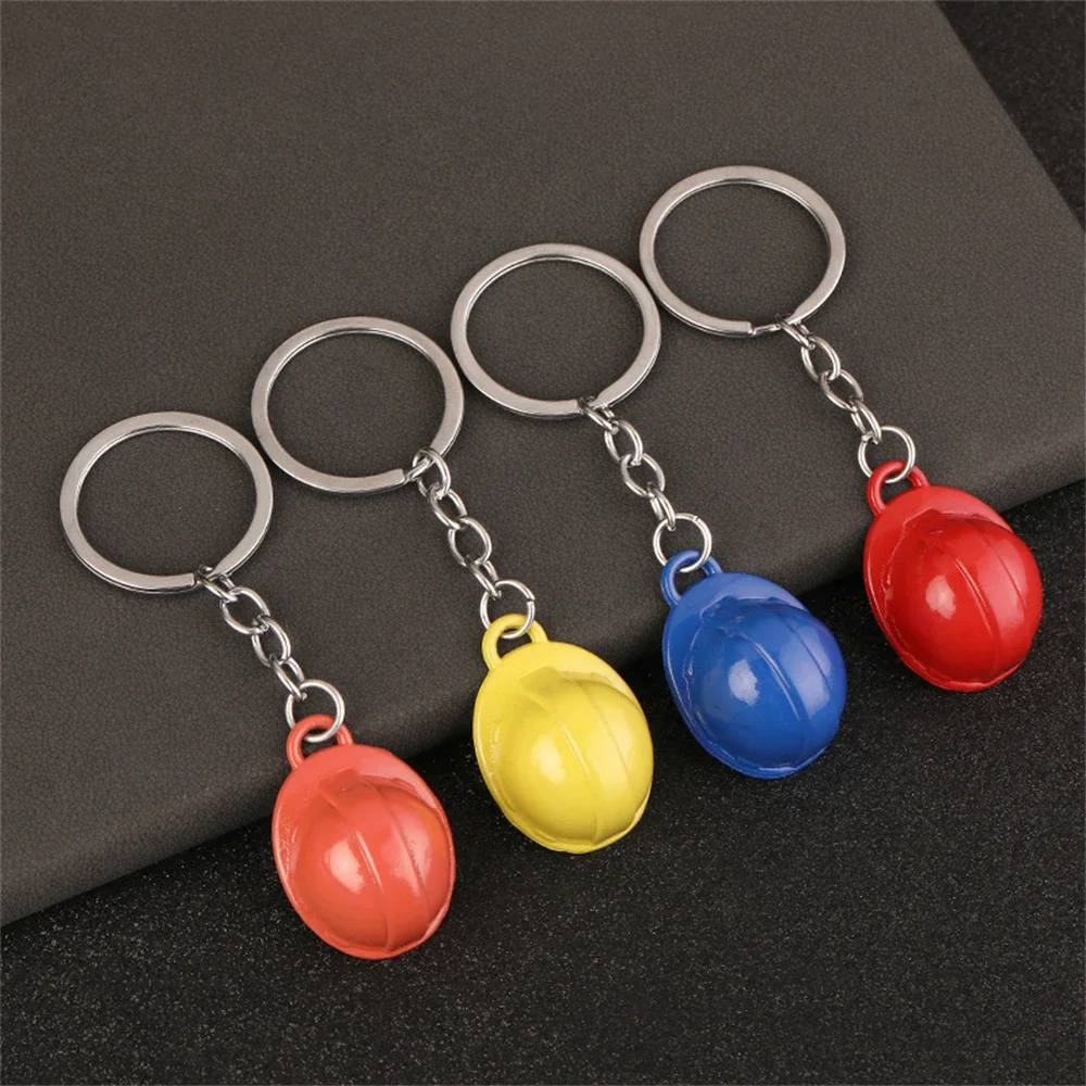 Colorful 3D Safety Hat Keychai - огляд і ціна Heavy Equipment Keychain