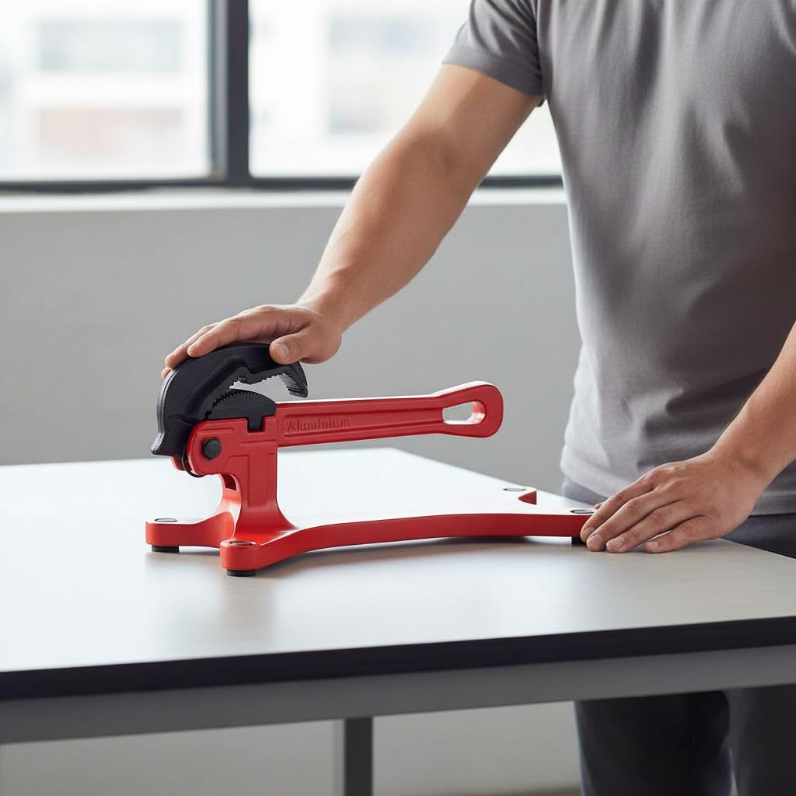Self-Locking Pipe Wrench Porta - огляд і ціна Heavy Equipment Bucket