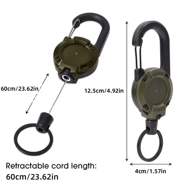 Keychain Retractable Heavy-dut - огляд і ціна Heavy Equipment Keychain