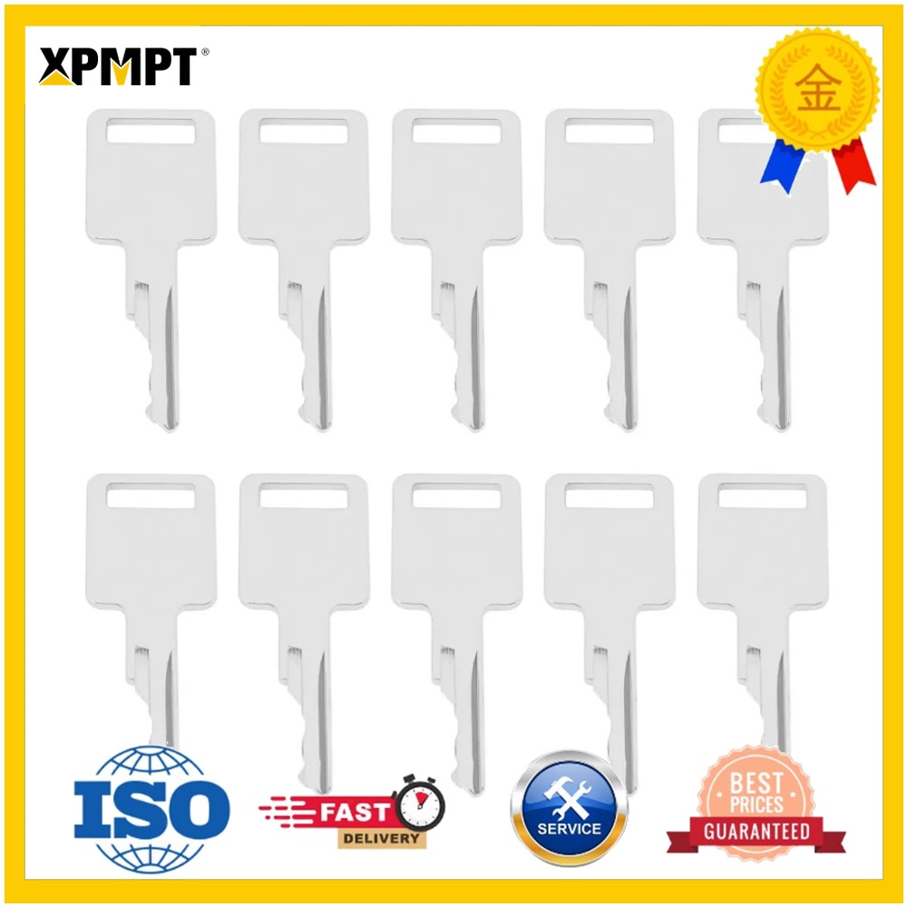 10PCS S331/S160 D250 KEYS fits - огляд і ціна Heavy Equipment Keychain