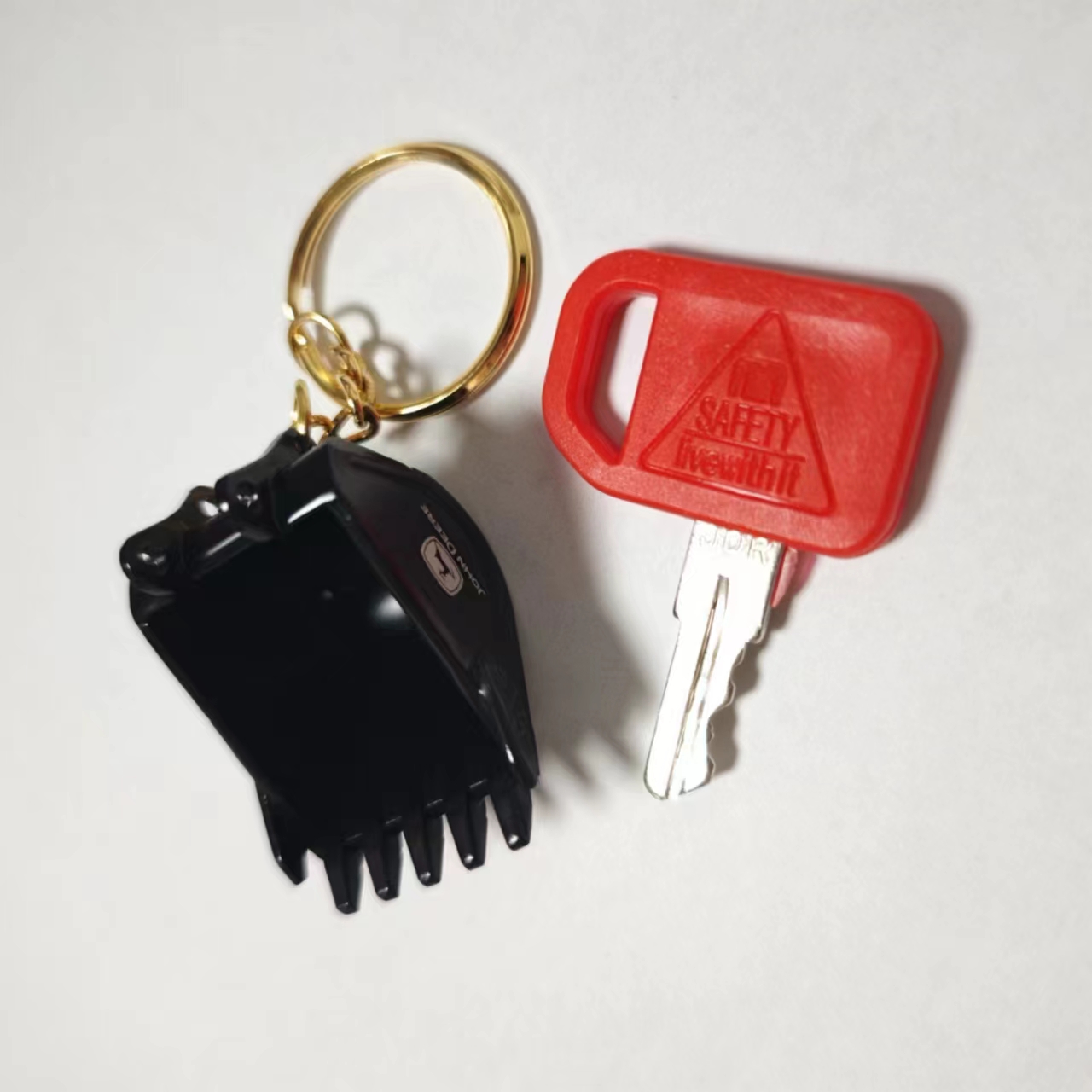 14PCS JDR For John Deere Excav - огляд і ціна Heavy Equipment Keychain