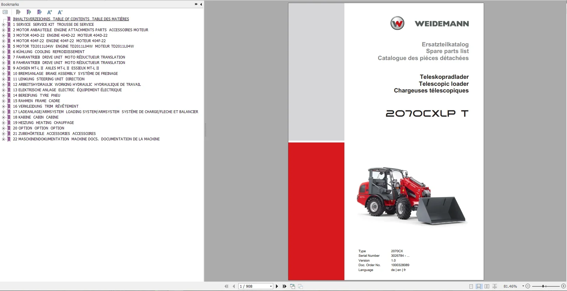 EPC-SOFTWARE Weidemann Heavy E - огляд і ціна Heavy Equipment Software