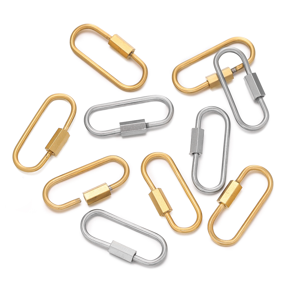 5pcs Stainless Steel Quick Lin - огляд і ціна Heavy Equipment Keychain
