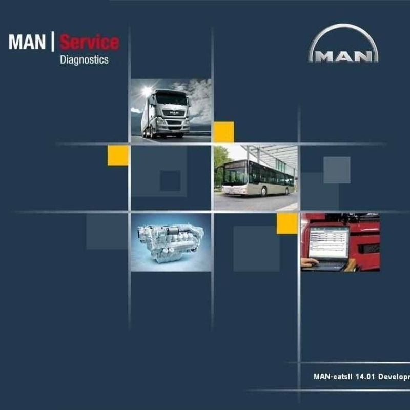 MAN-Cats II trucks Diagnostic  - огляд і ціна Heavy Equipment Software