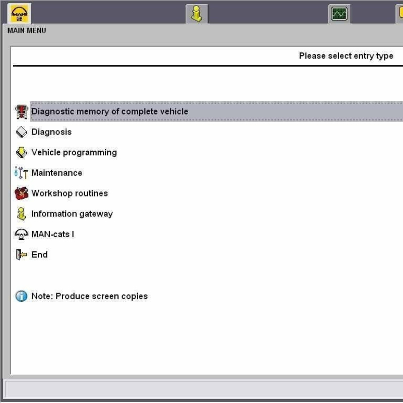 MAN-Cats II trucks Diagnostic  - огляд і ціна Heavy Equipment Software