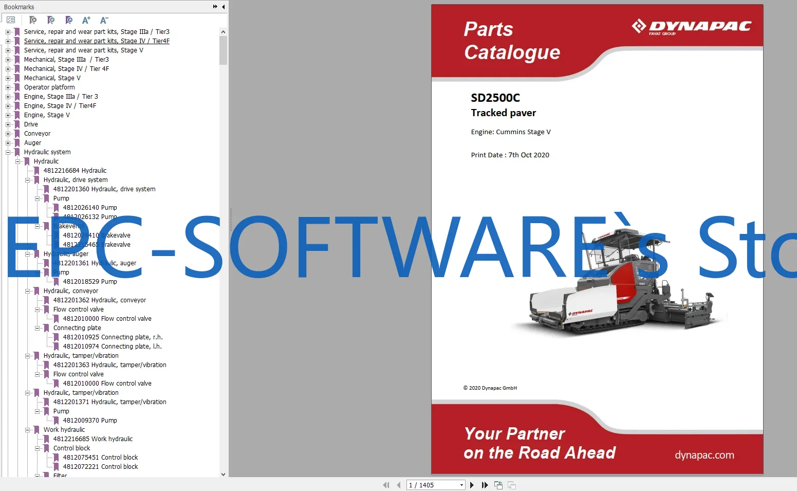 EPC-SOFTWARE Dynapac Heavy Equ - огляд і ціна Heavy Equipment Software