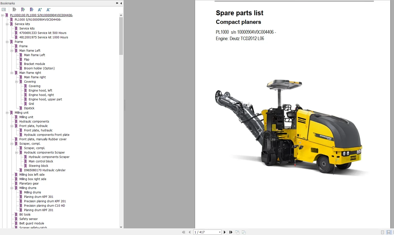 EPC-SOFTWARE Dynapac Heavy Equ - огляд і ціна Heavy Equipment Software