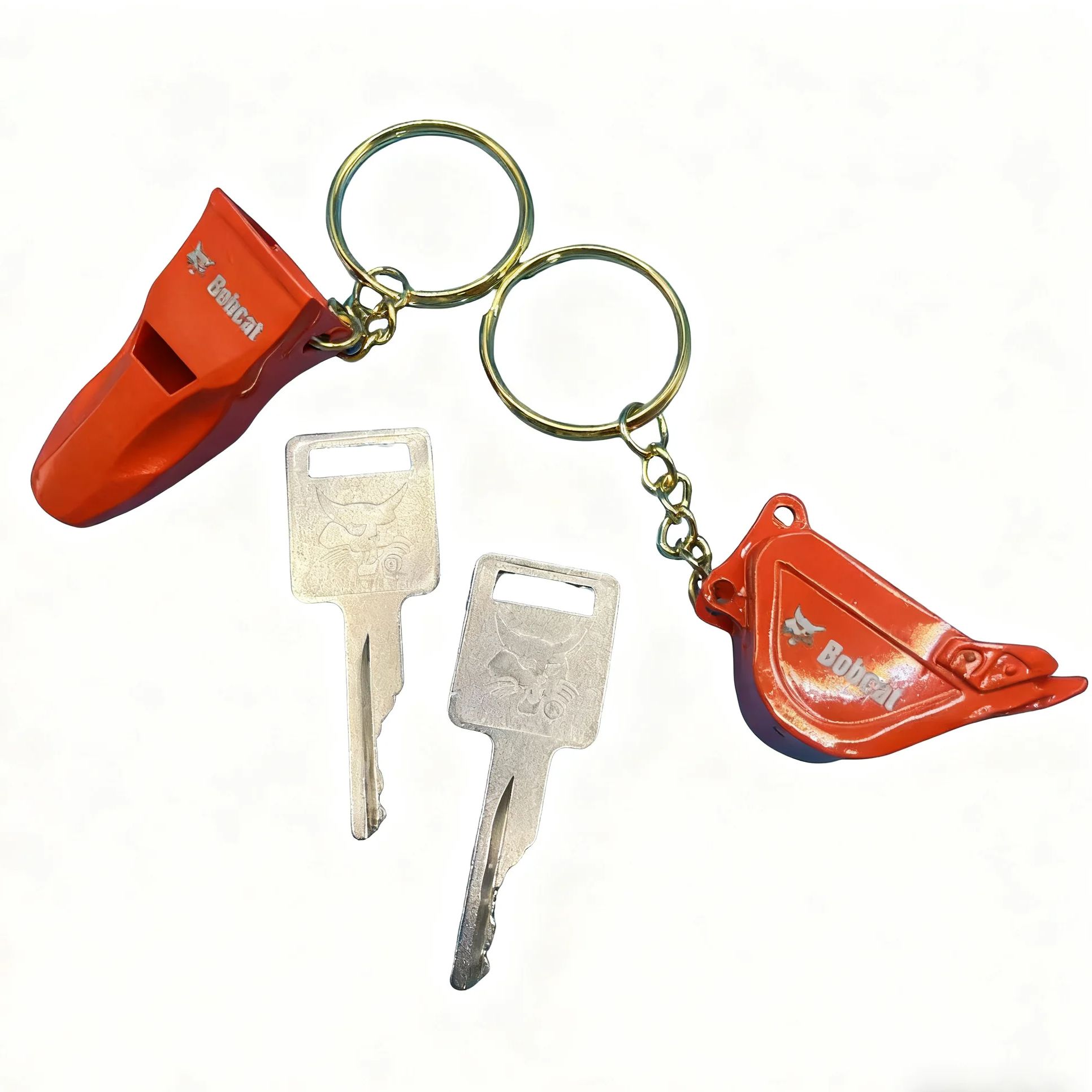2pcs D250 Ignition Keys 669324 - огляд і ціна Heavy Equipment Keychain